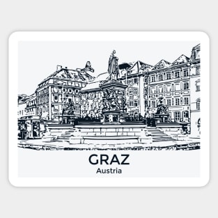 Graz - Austria Sticker
